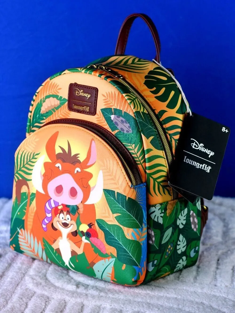 Loungefly Disney The Lion King Timon & Pumbaa Mini Backpack